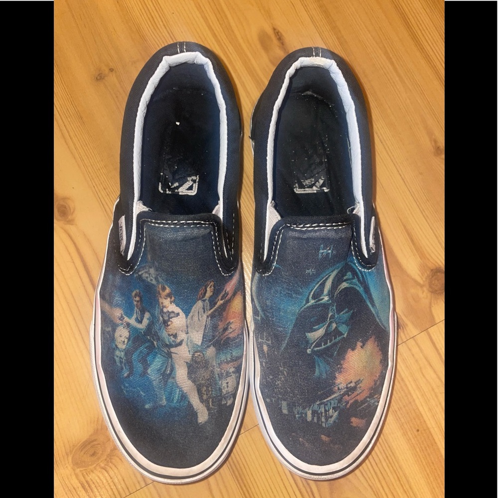 Vans Star Wars May The Force Be With You Womens Size 6 Mens 4.5